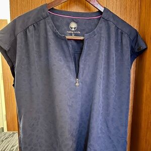 Navy Scrub Top